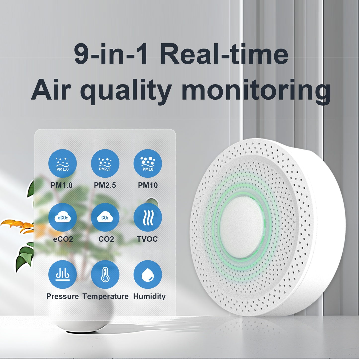 UbiBot AQS1 Smart Air Quality Sensor WiFi version