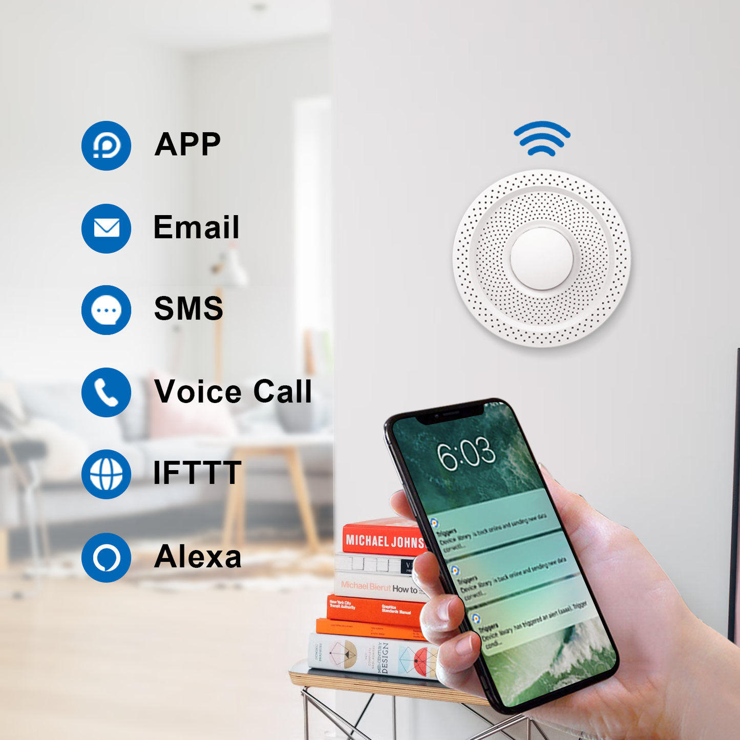 UbiBot AQS1 Smart Air Quality Sensor WiFi & 4G Version