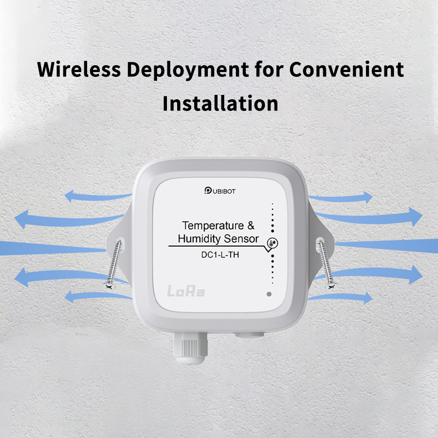 UbiBot Temperature and Humidity Sensor DC1-L-TH