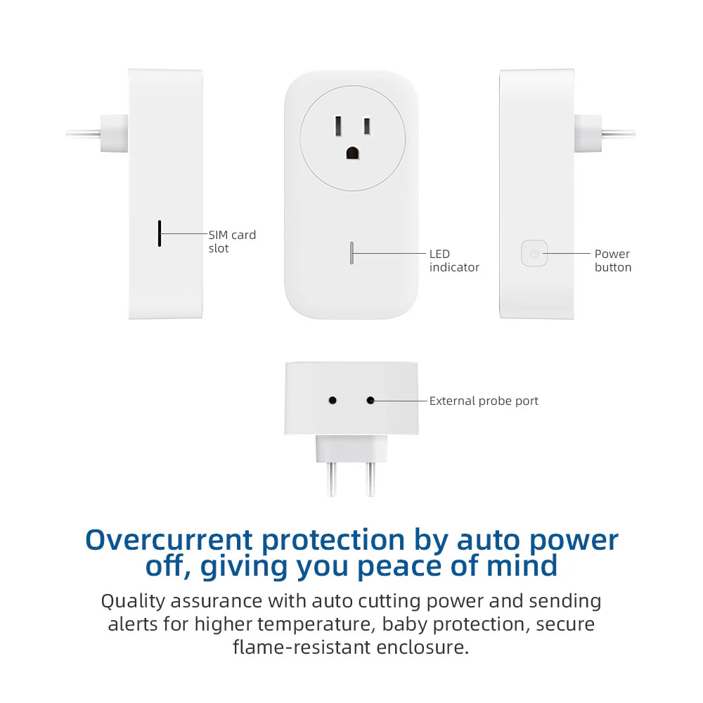 Ubibot Smart Plug - SP1 WiFi and SIM Version