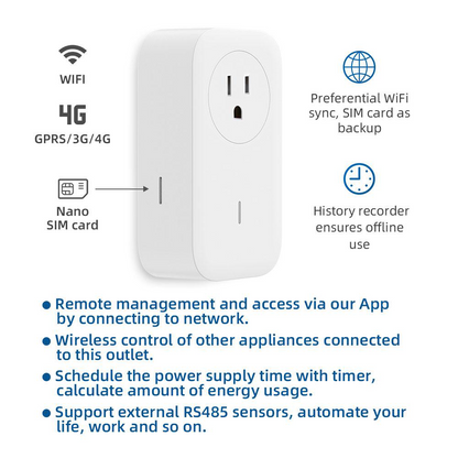 Ubibot Smart Plug - SP1 WiFi and SIM Version