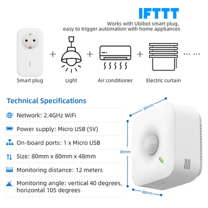 UbiBot Motion Sensor MS1